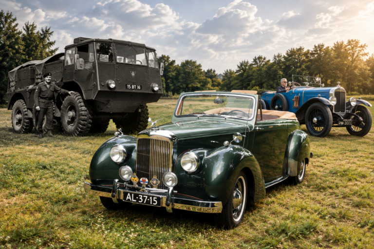 Alvis, l’auto dell’aristocrazia inglese che passò dal lusso ai blindati